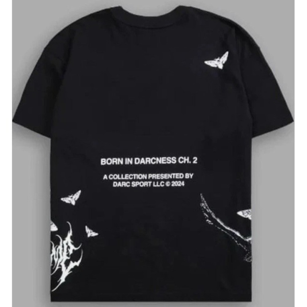 Darc Sport Batman COLLAB SOLD OUT Scarecrow "Side-By-Side" T-Shirt Black 2XL XXL - Picture 2 of 3